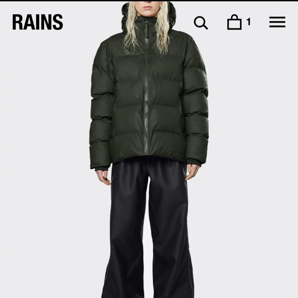 New RAINS Puffer Jacket